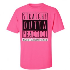 Unisex Ultra Cotton Safety Neon Crewneck Tee