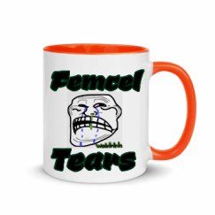 11oz Ceramic Mug with Color Inside