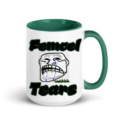 15oz Ceramic Mug with Color Inside