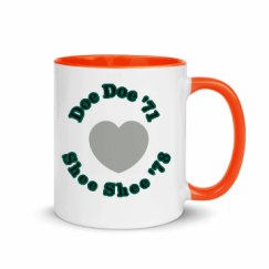 11oz Ceramic Mug with Color Inside