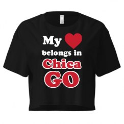 Ladies Festival Cali Crop Top Tee