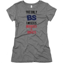 Ladies Slim Fit Super Soft Triblend Tee
