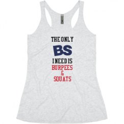 Ladies Slim Fit Super Soft Racerback Triblend Tank