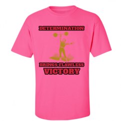 Unisex Ultra Cotton Safety Neon Crewneck Tee