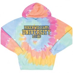 Unisex Tie-Dye Fleece Hoodie