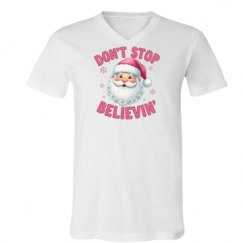 Unisex V-Neck Jersey Tee