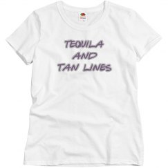 tequila and tan lines tee