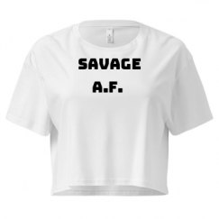 Ladies Festival Cali Crop Top Tee