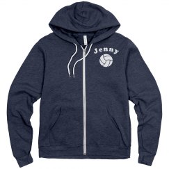 Custom Name V-Ball Hoody