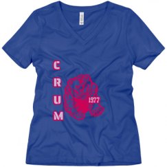 Ladies Relaxed Fit V-Neck Tee