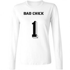 Ladies Relaxed Fit Basic Long Sleeve Tee