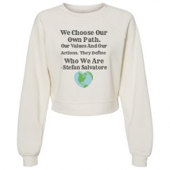 Women's Raglan Pullover Fleece