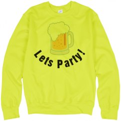 Unisex Neon Crewneck Sweatshirt