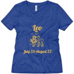Ladies Relaxed Fit V-Neck Tee