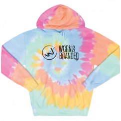 Unisex Tie-Dye Fleece Hoodie