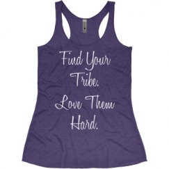 Ladies Slim Fit Super Soft Racerback Triblend Tank