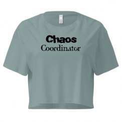 Ladies Festival Cali Crop Top Tee