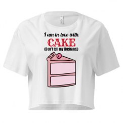 Ladies Festival Cali Crop Top Tee