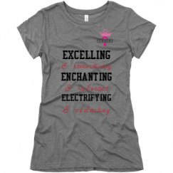 Ladies Slim Fit Super Soft Triblend Tee