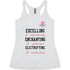 Ladies Slim Fit Super Soft Racerback Triblend Tank