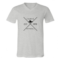 Unisex V-Neck Jersey Tee