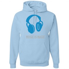 music is magic headphones hoodie