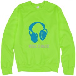 Unisex Neon Crewneck Sweatshirt