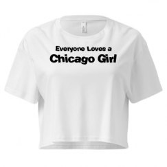 Ladies Festival Cali Crop Top Tee