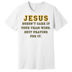 Jesus: Not A Sports Fan 
