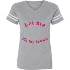 Ladies Relaxed Fit Vintage Sports Tee