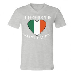 Unisex V-Neck Jersey Tee