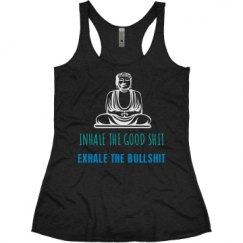 Ladies Slim Fit Super Soft Racerback Triblend Tank