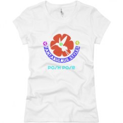 Ladies Slim Fit Basic Promo Jersey Tee