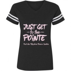 Ladies Relaxed Fit Vintage Sports Tee