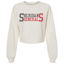 Women's Raglan Pullover Fleece