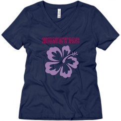 Ladies Relaxed Fit V-Neck Tee