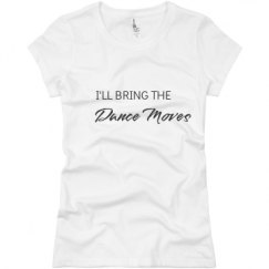 Ladies Slim Fit Basic Promo Jersey Tee