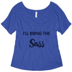 Ladies Flowy Slouchy Tee