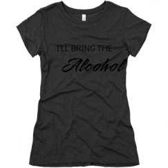 Ladies Slim Fit Super Soft Triblend Tee