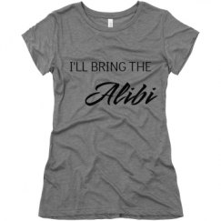 Ladies Slim Fit Super Soft Triblend Tee