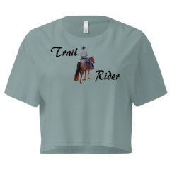 Ladies Festival Cali Crop Top Tee