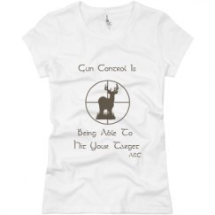 Ladies Slim Fit Basic Promo Jersey Tee