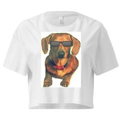 Ladies Festival Cali Crop Top Tee