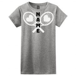 Custom Name Tennis Tee