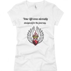 Ladies Slim Fit Basic Promo Jersey Tee