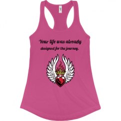 Ladies Slim Fit Racerback Tank Top