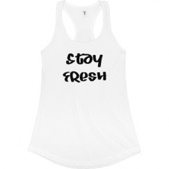 Ladies Slim Fit Racerback Tank Top