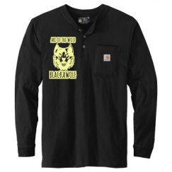 Unisex Carhartt Long Sleeve Henley Tee 