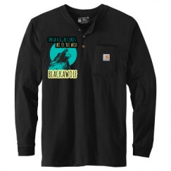 Unisex Carhartt Long Sleeve Henley Tee