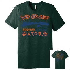 We Bleed Orange & Blue: Swamp Splatter (Florida Gators)